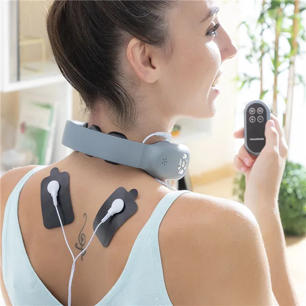 Lādējams Kakla Masāžas Rīks ar Tālvadības Pulti Nekival InnovaGoods