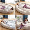 Inimese ja koera voodi | Human Dog Bed XXL InnovaGoods Beige