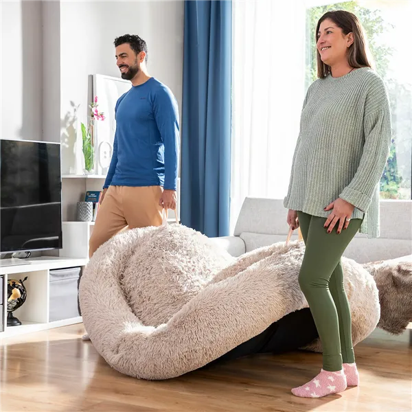 Inimese ja koera voodi | Human Dog Bed XXL InnovaGoods Beige