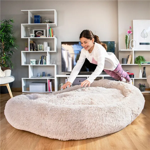 Inimese ja koera voodi | Human Dog Bed XXL InnovaGoods Beige