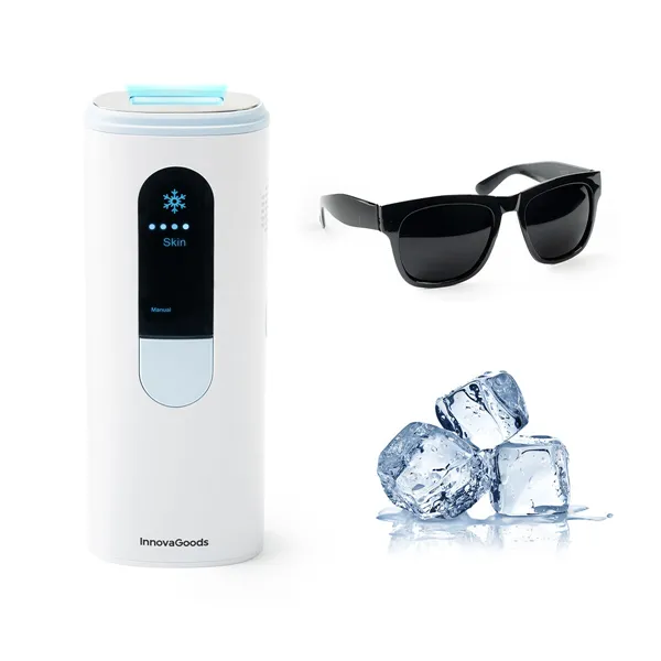 Pulsuojanti lengva plaukų šalinimo priemonė su vėsinimo funkcija ir priedais Kulepil InnovaGoods