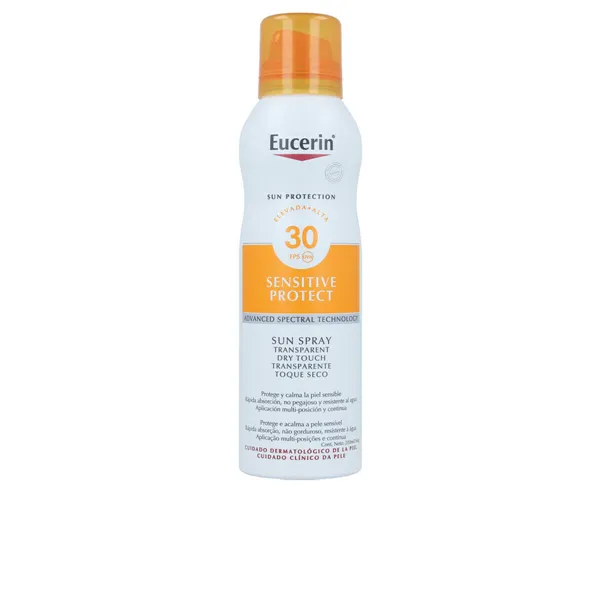 Защитный спрей от солнца для тела Sensitive Eucerin 200 ml
