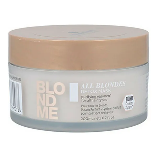 Hair Mask Schwarzkopf Blondme Detox