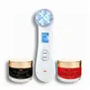 Facial Massager with Radiofrequency, Phototherapy and Electrostimulation Drakefor 9905 White 3 Pieces
