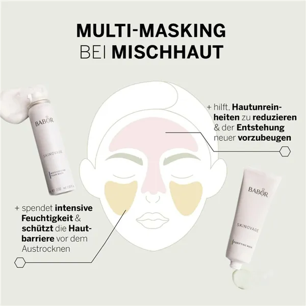 Kosteuttaja Kasvonaamio Babor 50 ml