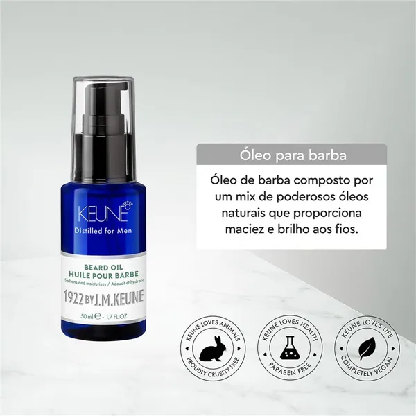 Barzdos aliejus Keune 1922 50 ml