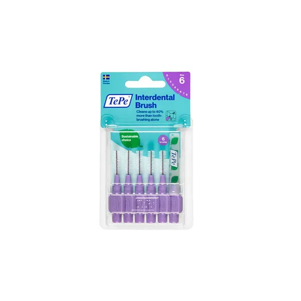 межзубные ершики Tepe   Пурпурный 1,1 mm 6 штук