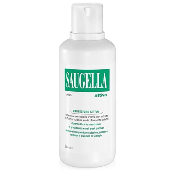 Soap for Intimate Hygiene Saugella Attiva 500 ml