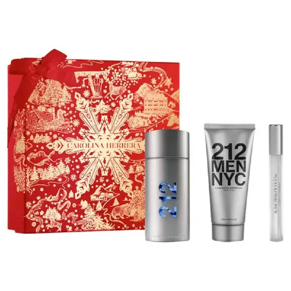Мужской парфюмерный набор Carolina Herrera 212 Men EDT 100 ml