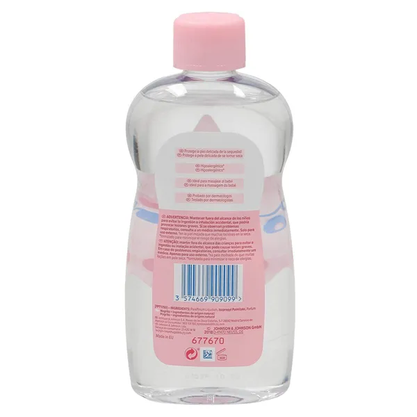 Масло для тела Johnson's Baby 500 ml