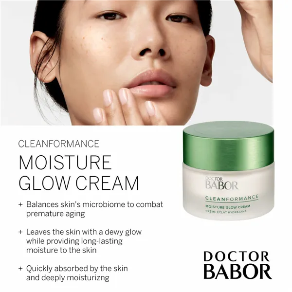 Veido kremas Babor Clean Moisture Glow Gel 50 ml