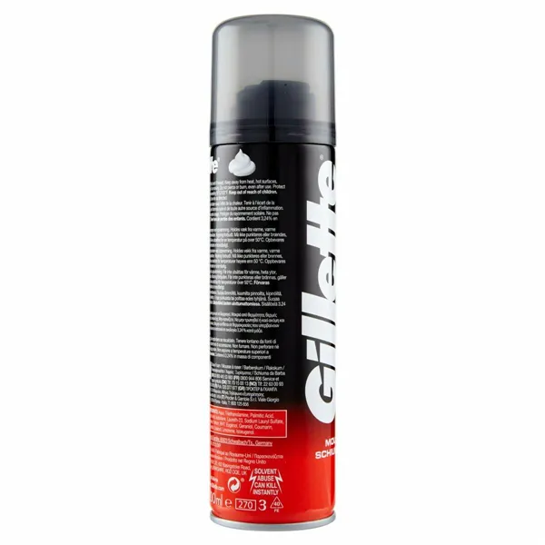 Skutimosi putos Gillette GSFR 200 ml