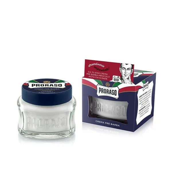 Kremas prieš skutimąsi Proraso Blue 100 ml