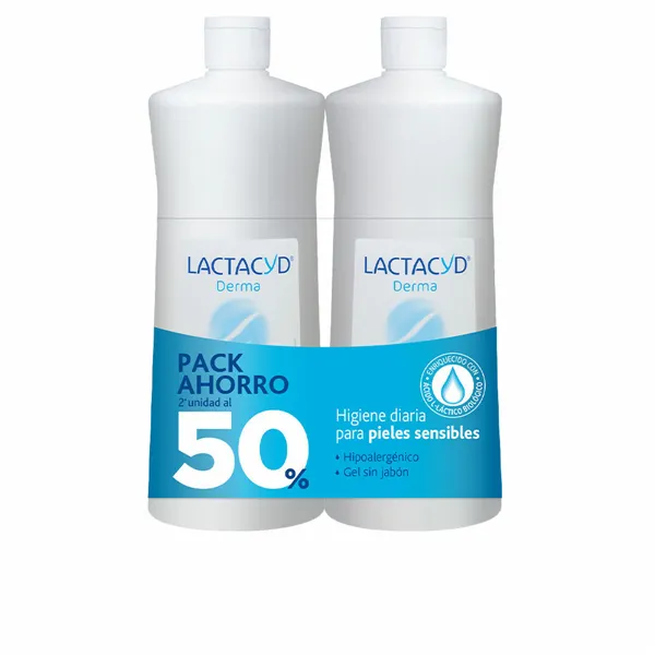 Гель для ванной Дерматопротектор Lactacyd Lactacyd Derma 1 L 2 x 1 L Чувствительная кожа