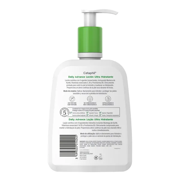 Üliniisutav kreem Cetaphil Daily Advance 473 ml
