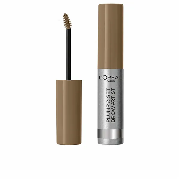 Skropstu tuša L'Oreal Make Up Brow Artist Plump & Set Nº 101 Gaišs (4,9 ml)