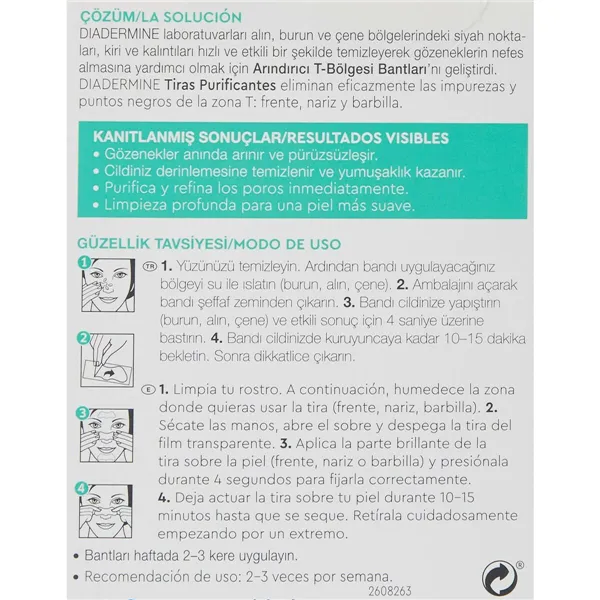 Akneihon hoitoaine Diadermine DIADERMINE CUIDADO ESENCIAL (6 osaa)