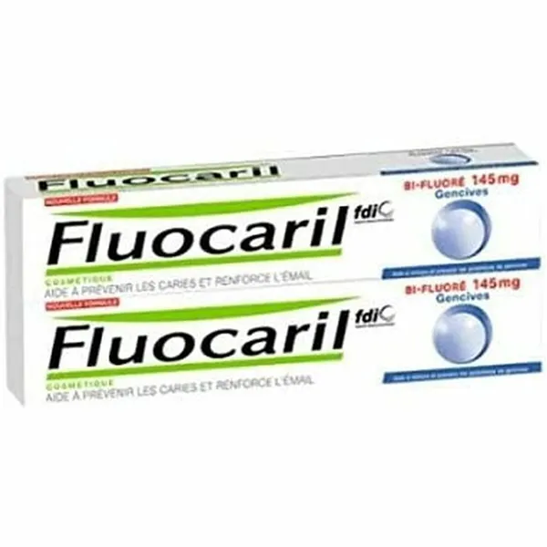 Зубная паста Уход за деснами Fluocaril Fluoré 75 ml 2 x 75 ml