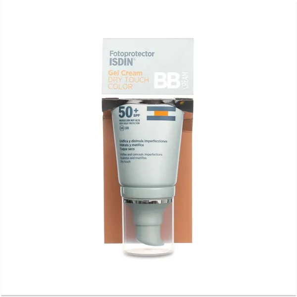 Hydrating Cream with Colour Isdin Fotoprotector Spf 50+ 50 ml Gel