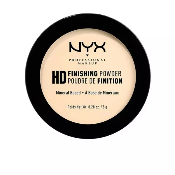 Kompaktiška pudra NYX Hd Finishing Powder Banana 2,8 g Minkštėjimas