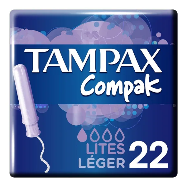 Kevyt tampooni Tampax Tampax Compak