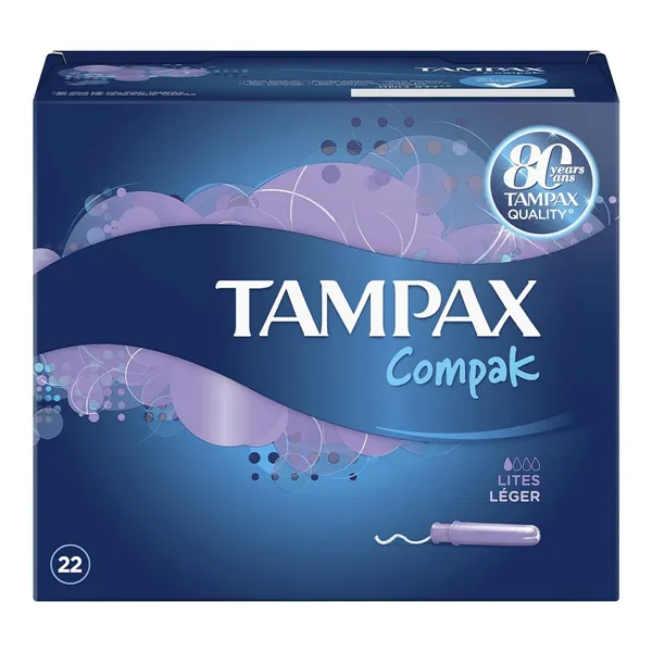 Kevyt tampooni Tampax Tampax Compak