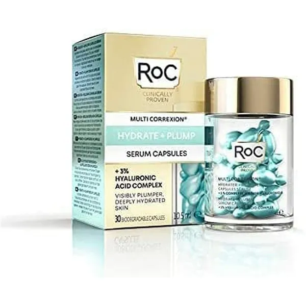 Näo seerum Roc Hydrate Plump Hüaluroonhape (30 Ühikut)