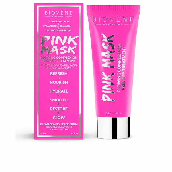 Sejas maska Peel Off Biovène Pink 75 ml