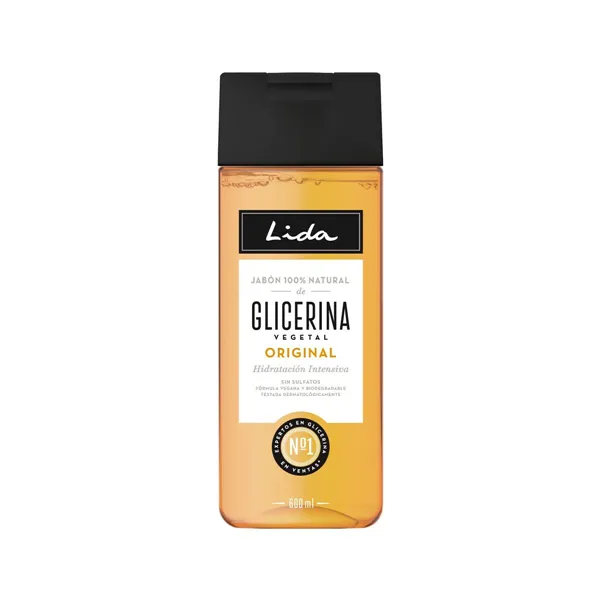 Глицериновое мыло Lida Jabón Natural 600 ml Натуральный Жидкость