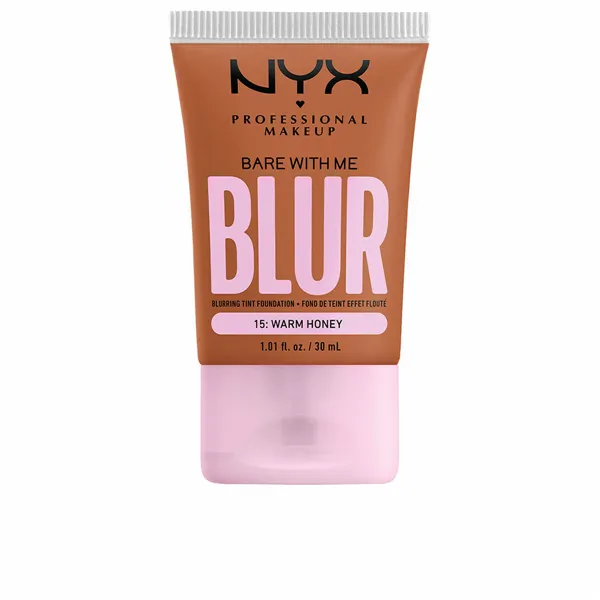 Crème Make-up Base NYX Bare With Me Blur Nº 15 Warm honey Nº 15-Warm Honey 30 ml