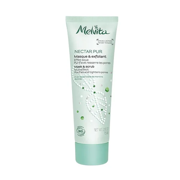 2 ühes kooriv mask Melvita Nectar Puro 75 ml