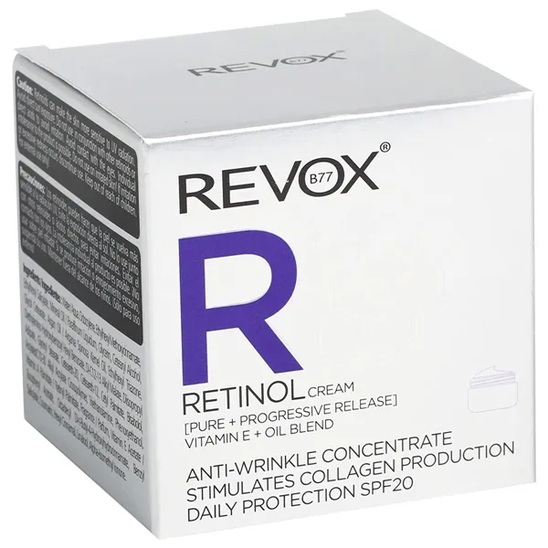 Day Cream Revox B77 Retinol Spf 20 50 ml