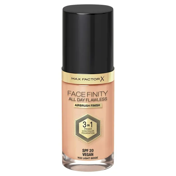 Pohjameikkivoide Max Factor Facefinity 3-in-1 Spf 20 Nº 32-light beige 30 ml