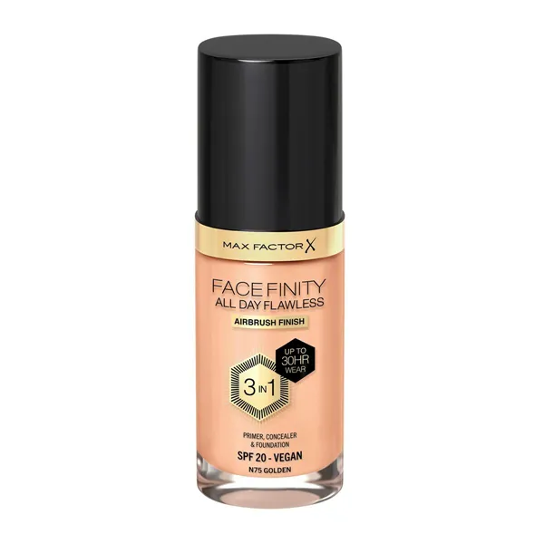 Pohjameikkivoide Max Factor Facefinity Nº 75 Golden Spf 20 30 ml 3-in-1
