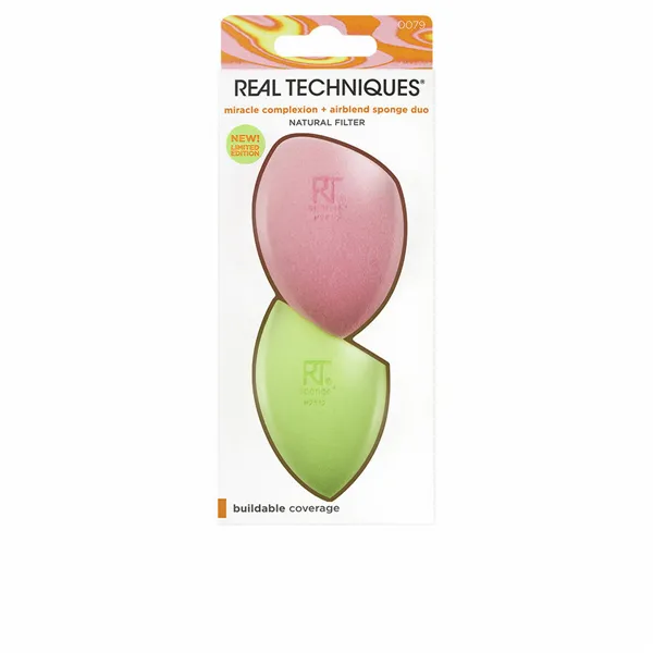 Milteliai formoms Real Techniques Miracle Complexion Airblend Ribotas leidimas (2 vnt.)
