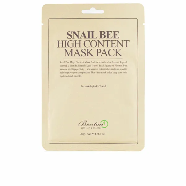 Маска для лица Benton Snail Bee High Content 20 ml