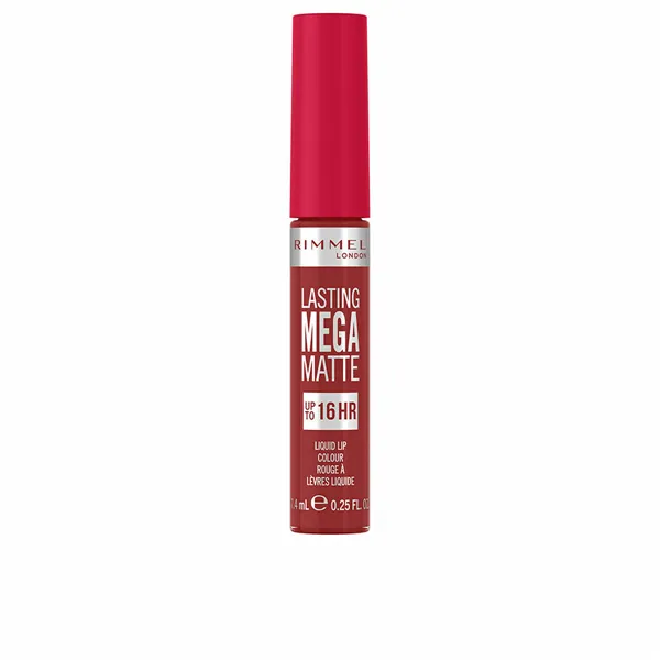 Huulevärv Rimmel London Lasting Mega Matte Nº 500 Fire starter Nº 500-Fire Starter 7,4 ml Vedelik