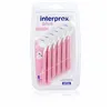 Hambavahe harjad Interprox   0,6 mm Roosa (6 Ühikut)