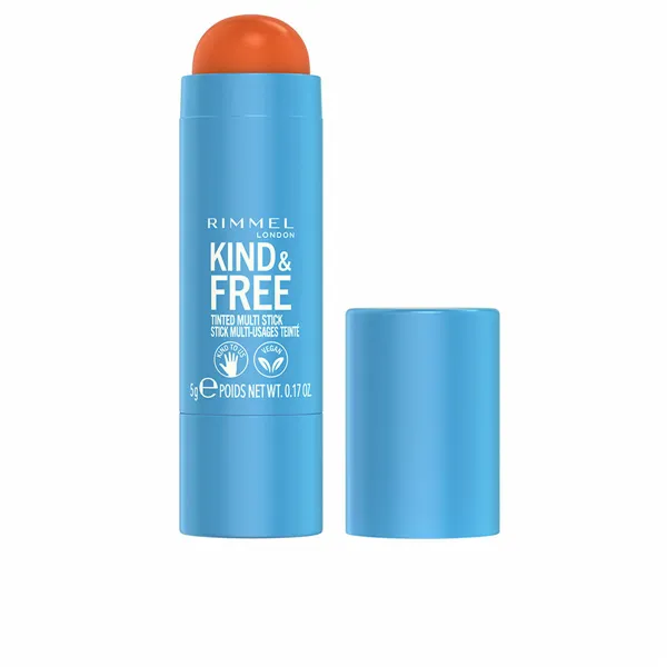 Румяна в стике Rimmel London Kind & Free Оранжевый Nº 004 Tangerine dream D24c4b Nº 004-Tangerine Dream 5 g