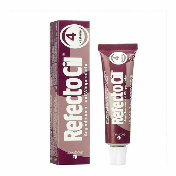 Пояс для ресниц RefectoCil Eyelash And Eyebrow Tint Nº 4 Chesthut 15 ml