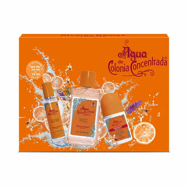 Unisex parfyymisetti Alvarez Gomez AGUA DE COLONIA Agua de Colonia Concentrada Eau d'Orange 3 Kappaletta