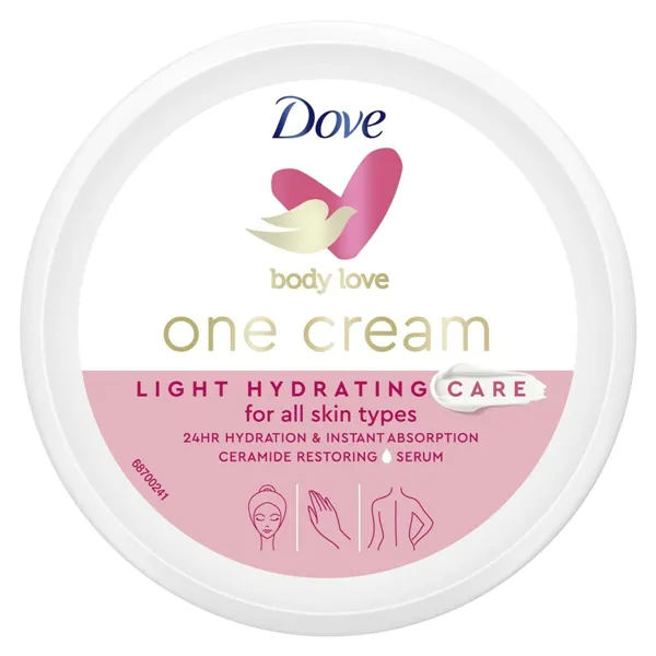 Maitinamasis kūno kremas Dove Body Love 250 ml