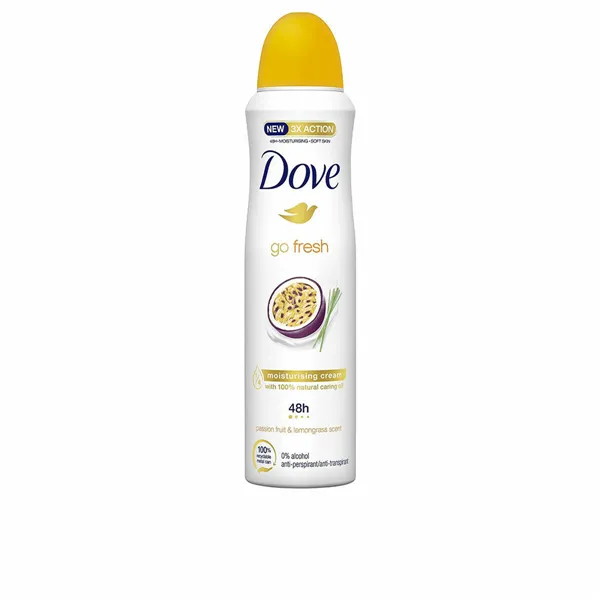 Izsmidzināms dezodorants Dove Go Fresh Citrona Spēle Passion Fruit 200 ml