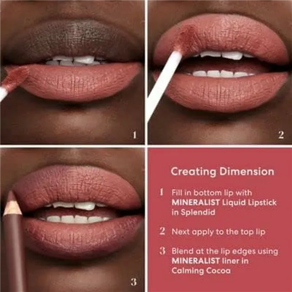 Huulipuna bareMinerals Mineralist Charming Pink 1,3 g