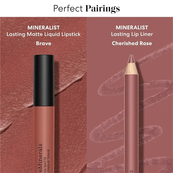 Huulipuna bareMinerals Mineralist Charming Pink 1,3 g