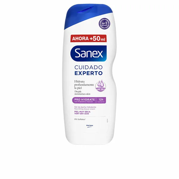 Drėkinamoji dušo želė Sanex Pro Hydrate 600 ml