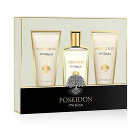 Miesten parfyymisetti Poseidon POSEIDON ONLY MAN EDT 3 Kappaletta