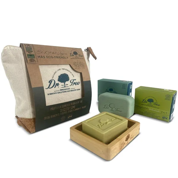 Dušikomplekt Dr. Tree The traveler's kit Tundlik nahk 4 Tükid, osad