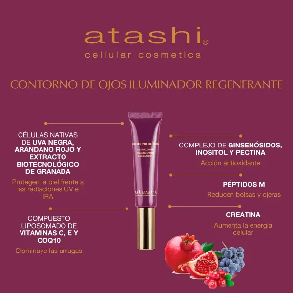 Kosmeetika komplekt Atashi CELULLAR COSMETIC 3 Tükid, osad