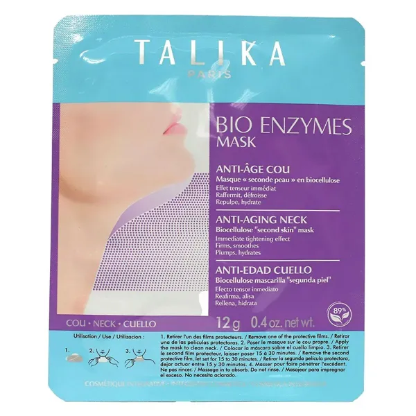 Маска Talika BIO ENZYMES 12 g Антивозрастной Шея